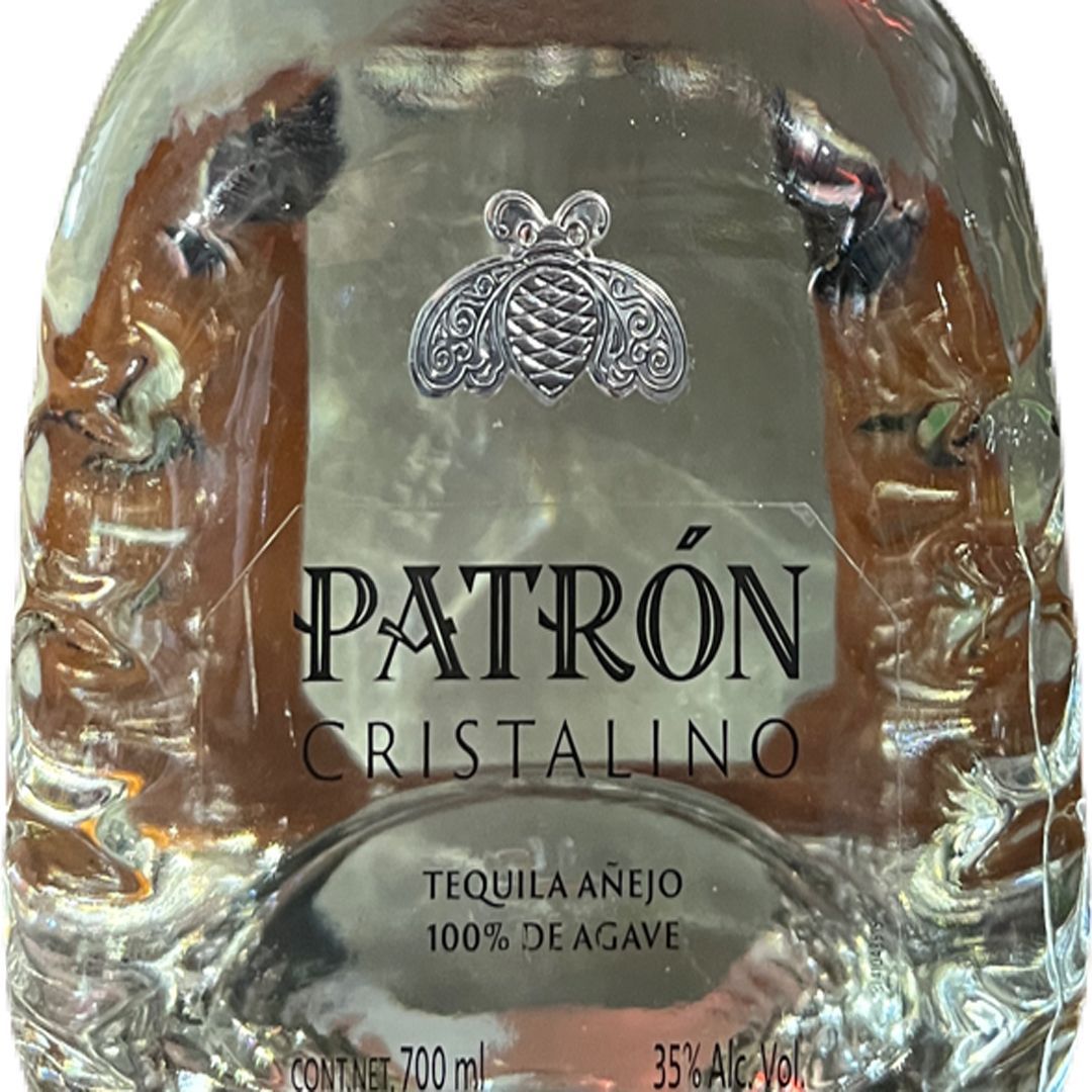 Tequila Patrón Añejo Cristalino 700ml