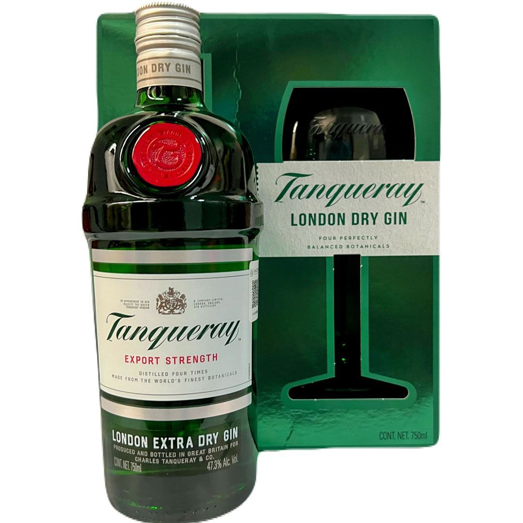 Ginebra Tanqueray Ten Gin 700 ml. + Copa Globo