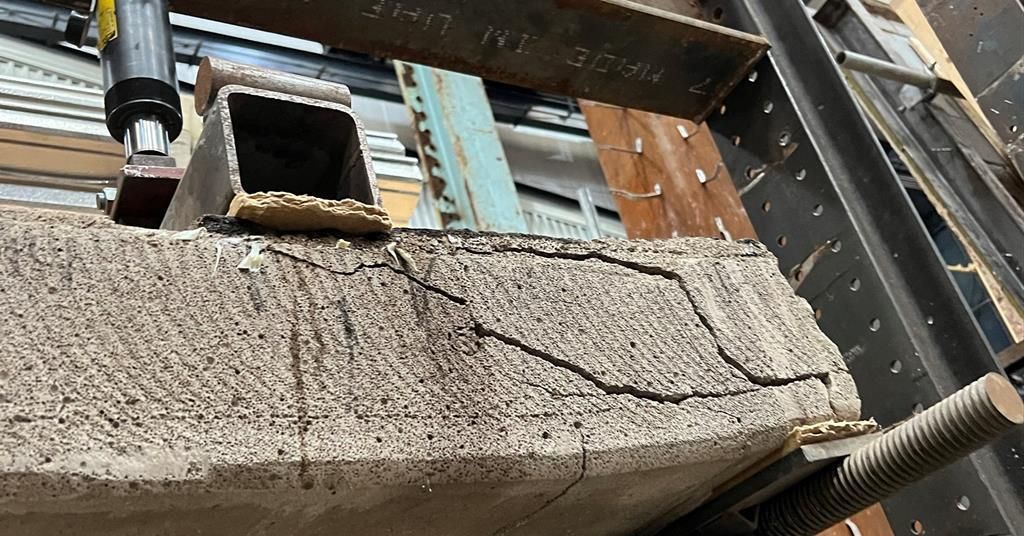 A RAAC concrete structure