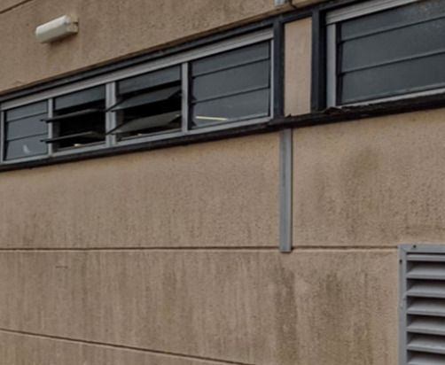 RAAC cladding on a building