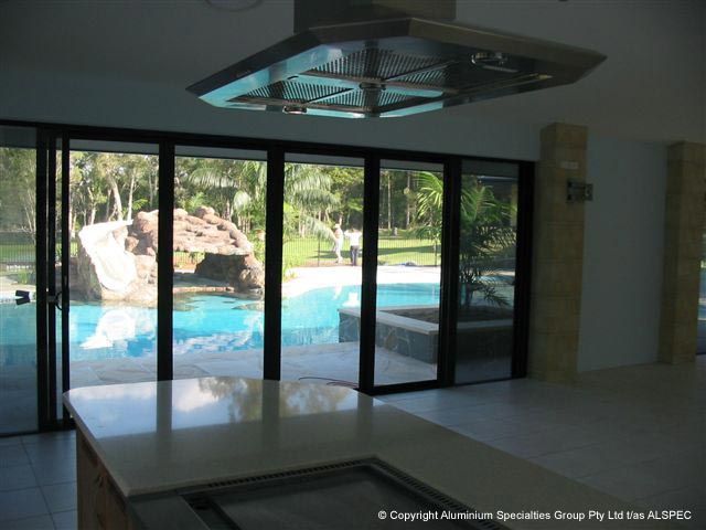 Modern Sliding Door — Nerang QLD — Patterson Screens