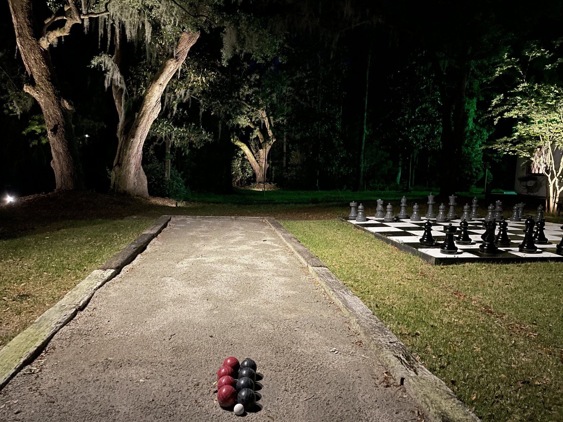 Hart Meadows Gaming Area Outdoor Event Space Charleston