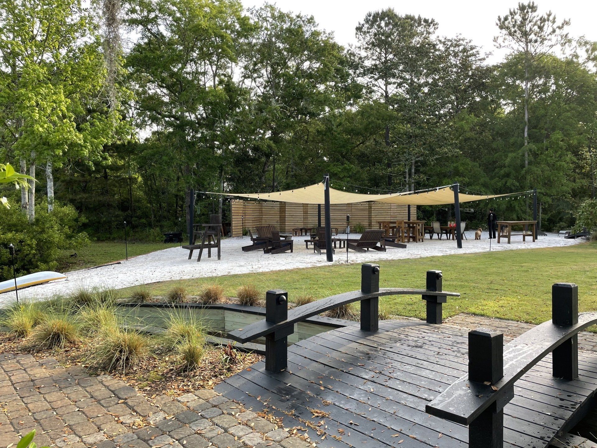 the beach at Hart Meadows Ranch outdoor wedding venue in charleston