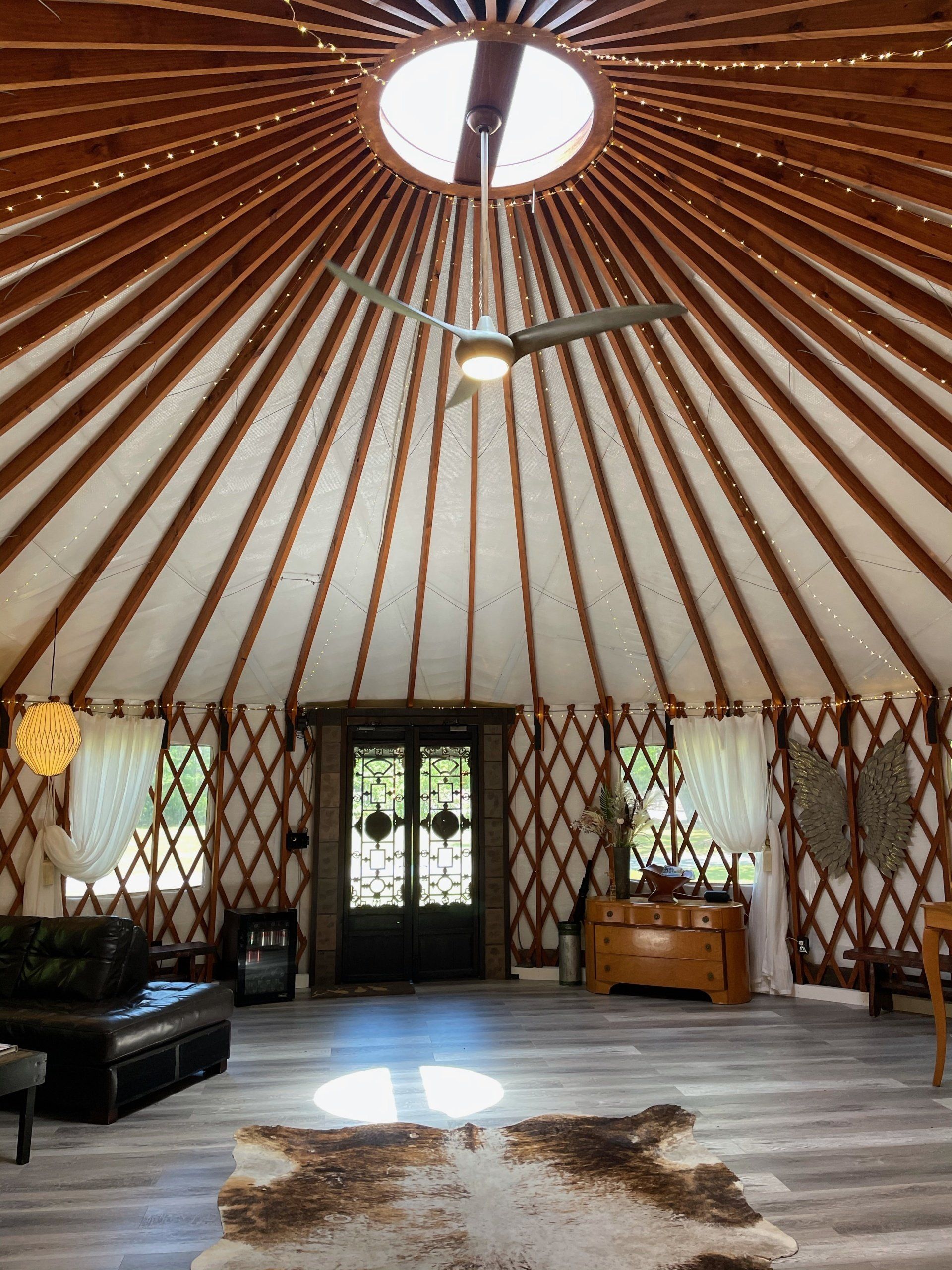 Yurt at Hart Meadows Ranch Outdoor Wedding Venue Charleston