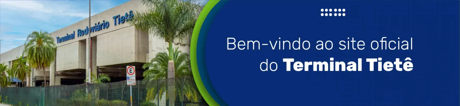 Foto do terminal rodoviário do Tietê