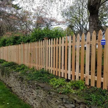 Common Wood Fence — Ridgefield, NJ — Admiral Fence