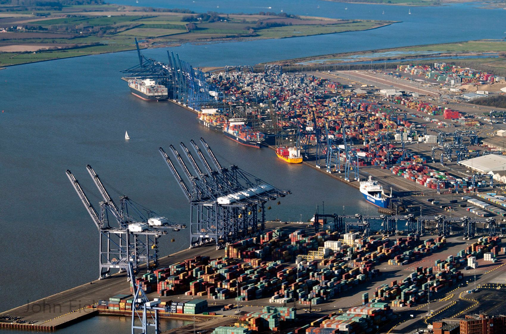 Now Clearing at the Port of Felixstowe