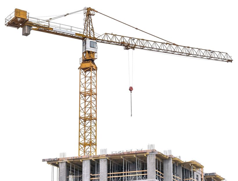 High-Rise Building Crane