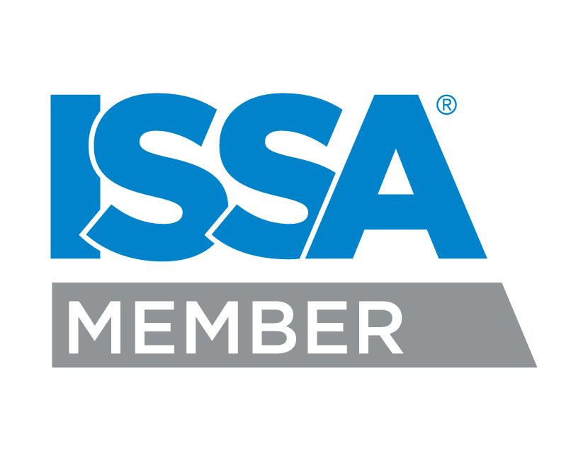 The issa member logo is blue and gray on a white background.
