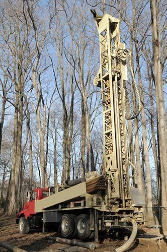drilling well
