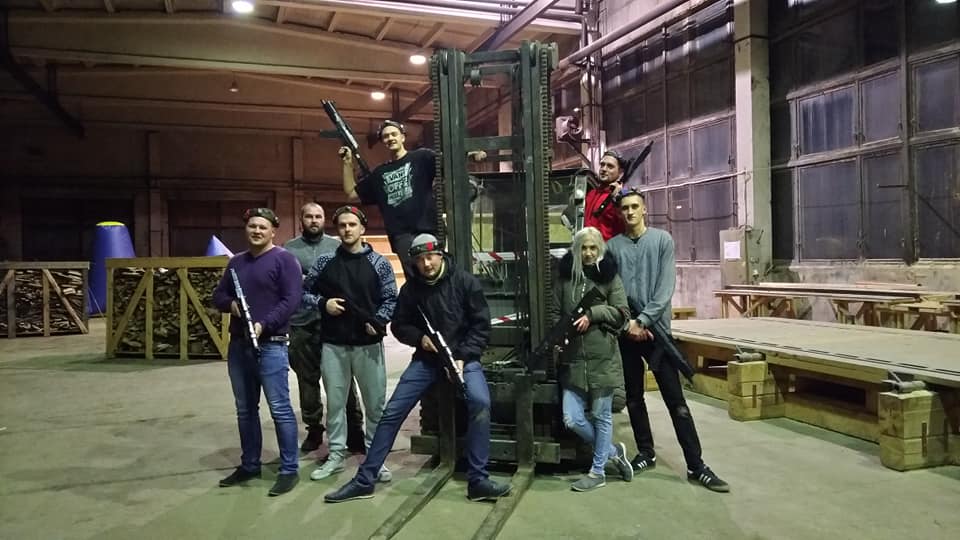 LASERTAG SPĒLE IZBRAUKUMĀ 8