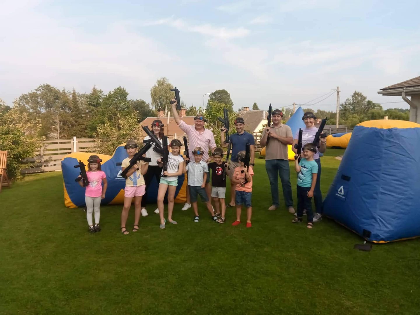 LASERTAG SPĒLE IZBRAUKUMĀ 3