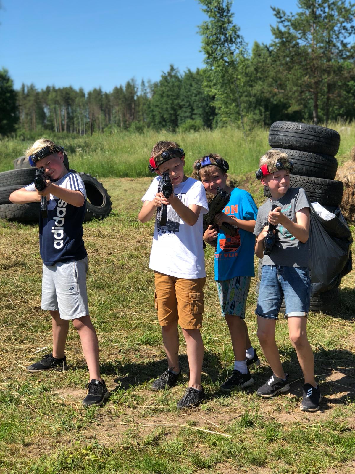 Lasertag spēle Lītenes arēnā 13