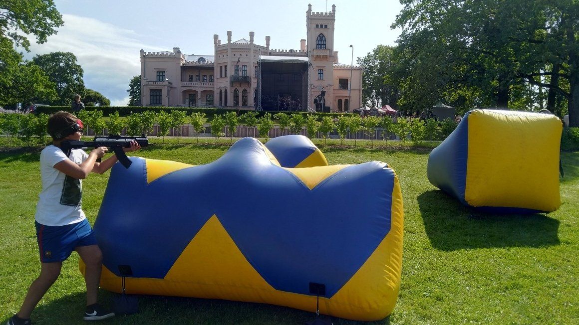 LASERTAG SPĒLE IZBRAUKUMĀ 14