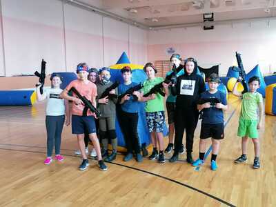 LASERTAG SPĒLE IZBRAUKUMĀ 21