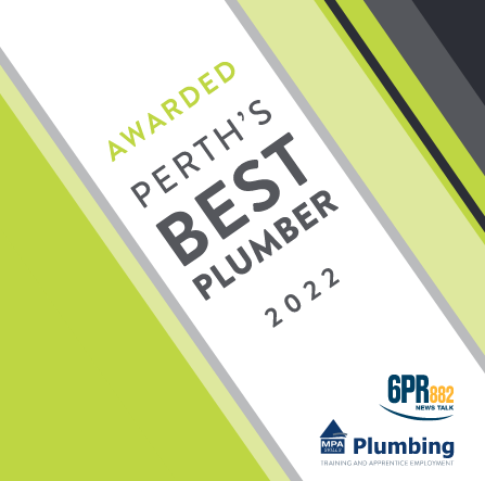 Plumbing Award for Perth's best plumber 2022 goes to MC2 Plumbing