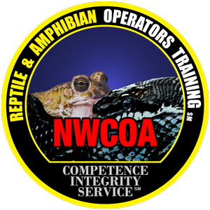 A logo for nwcoa competence integrity service