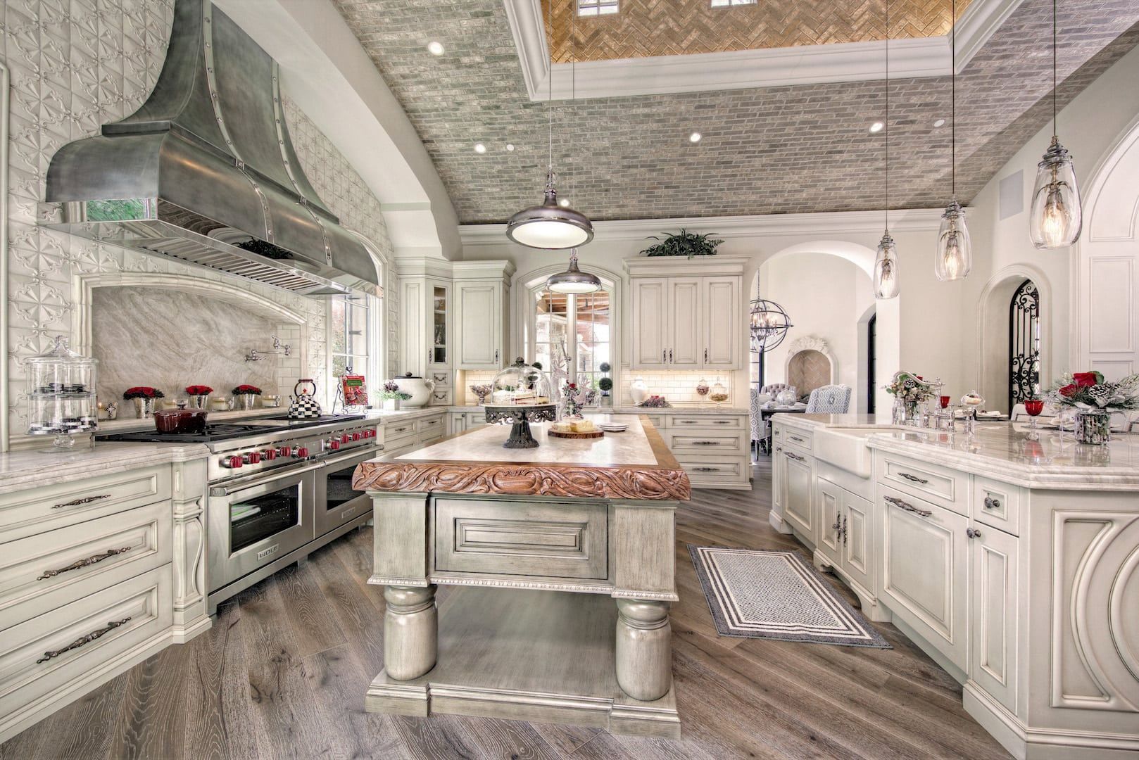 luxury kitchen island