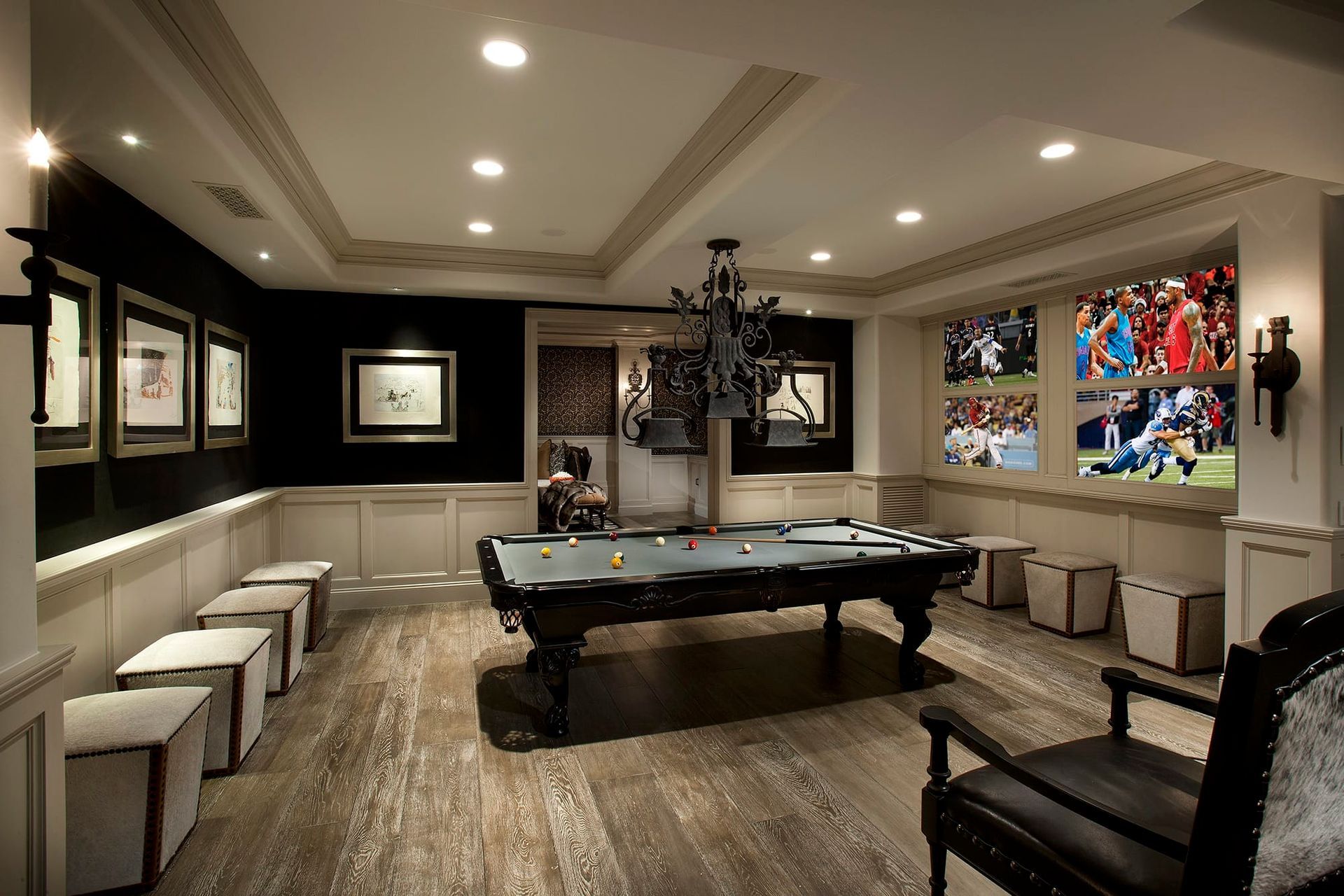 Billiards Room Design Example