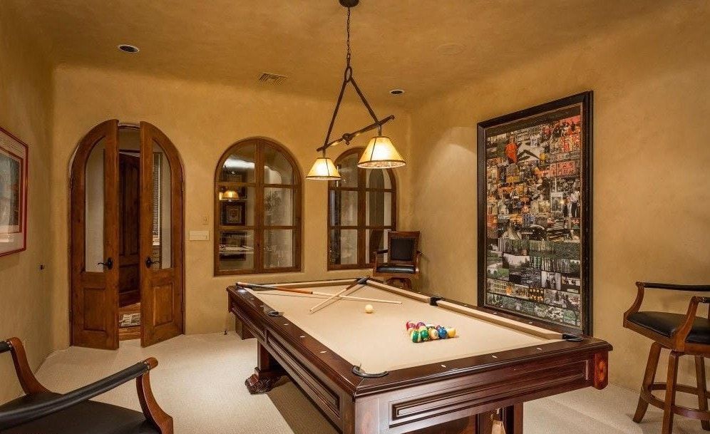 Billiards Room Design Example