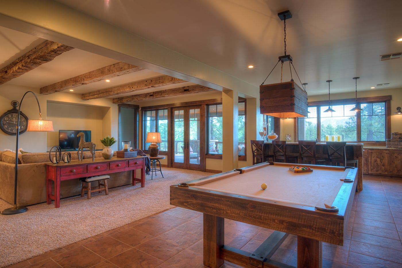 Billiards Room Design Example