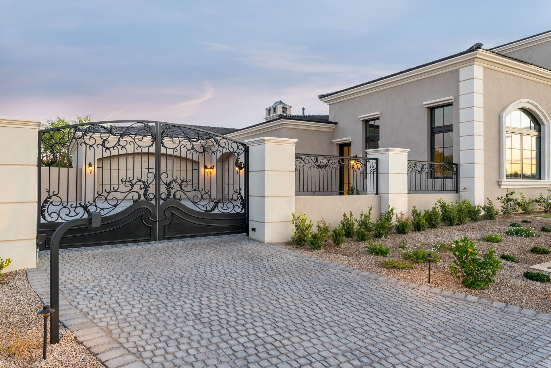 Formal Mediterranean design