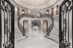 Marble in Custom Home