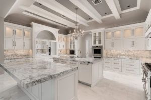 Marble in Custom Home