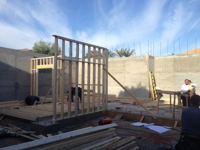 Basement in Arizona Building Process