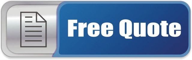 A blue button that says free quote on it