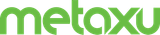 Green “metaxu” wordmark in lowercase