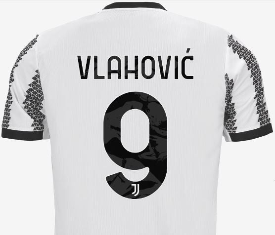 personalizzazione maglia Juventus Vlahovic