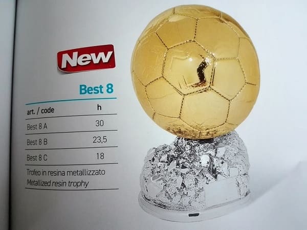 coppa trofeo calcio pallone d'oro