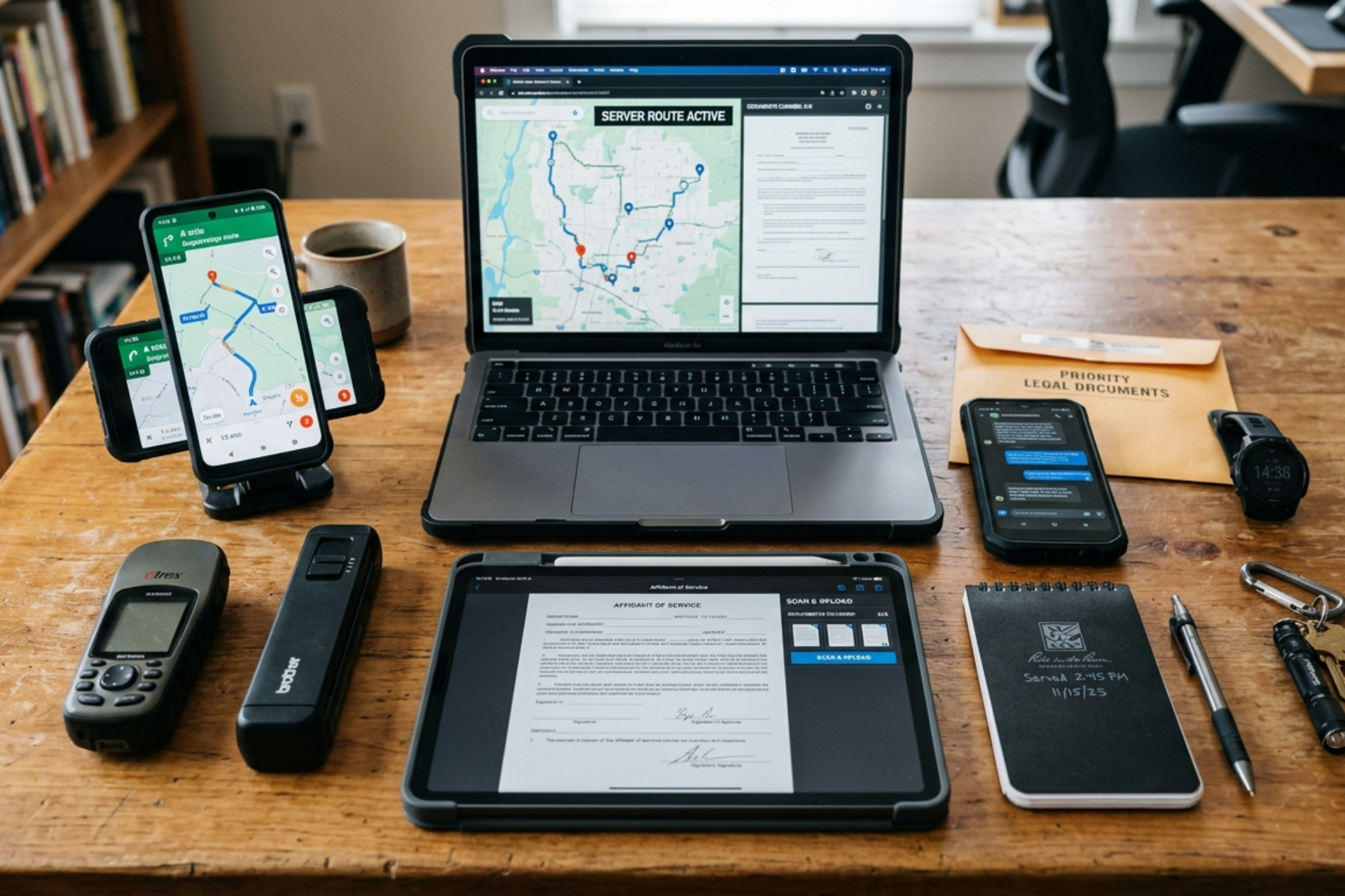Essential Tools and Software to Improve Efficiency in Process Serving
