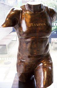 Commission Bronze Figureative sculpture BCD Torso Athlete Champion Sprinter Christine Ohuruogu