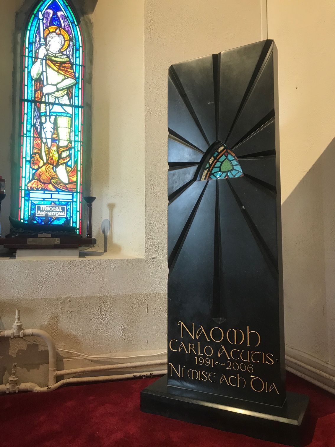 Saint Carlo Acutis. Shrine Ireland 