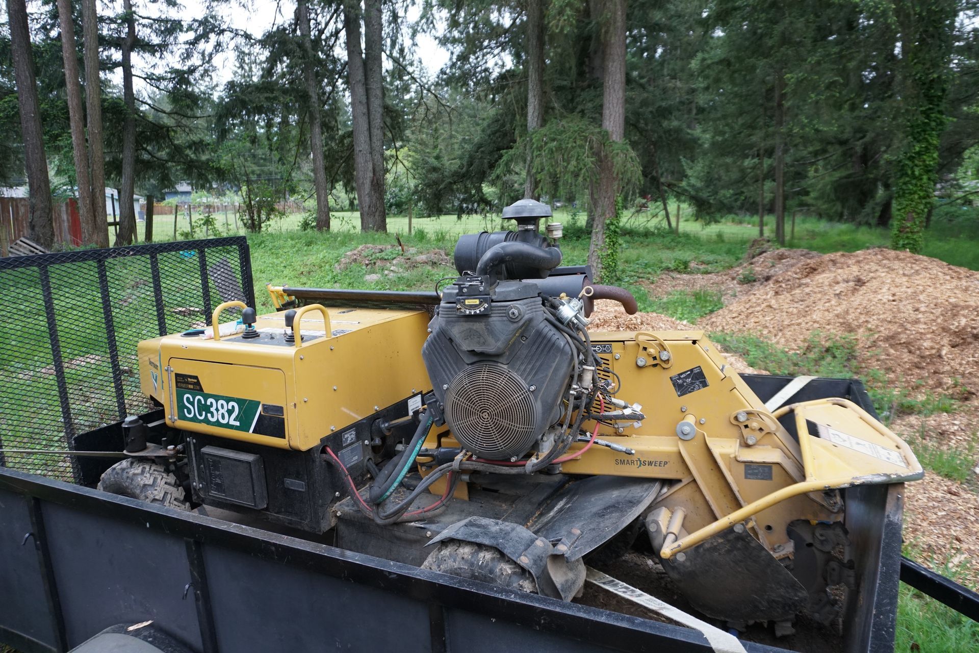 stump grinding machine in Kent, WA