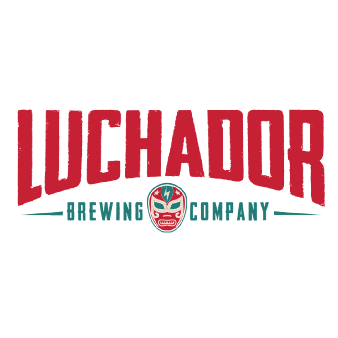 Logo for Luchador Brewing Company: red