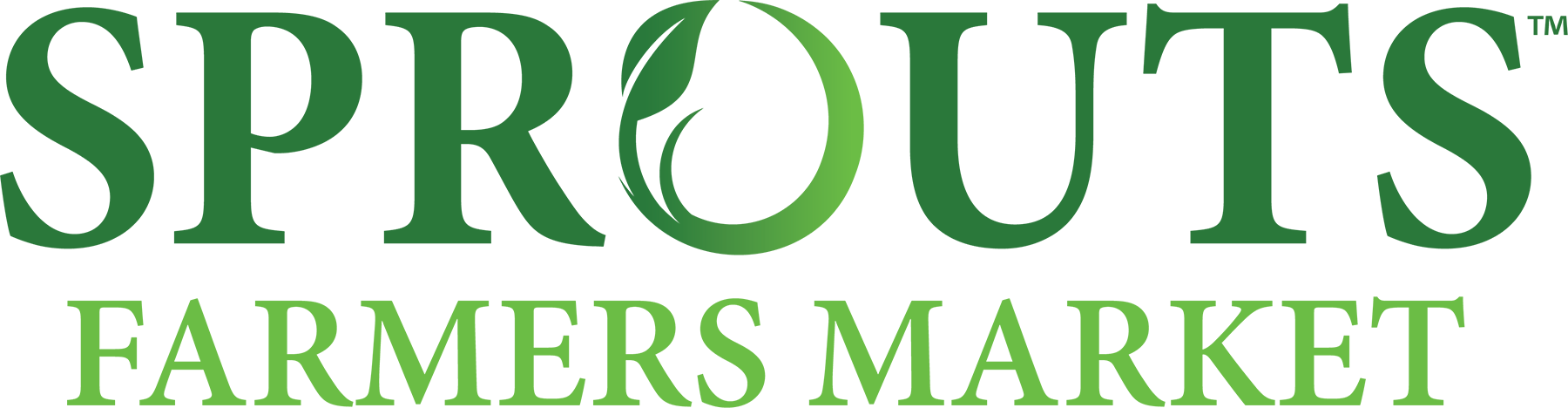 Sprouts Farmers Market logo in green; the letter