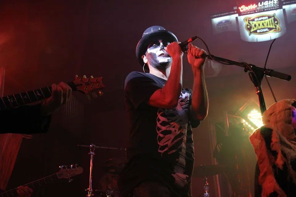 singer on stage
