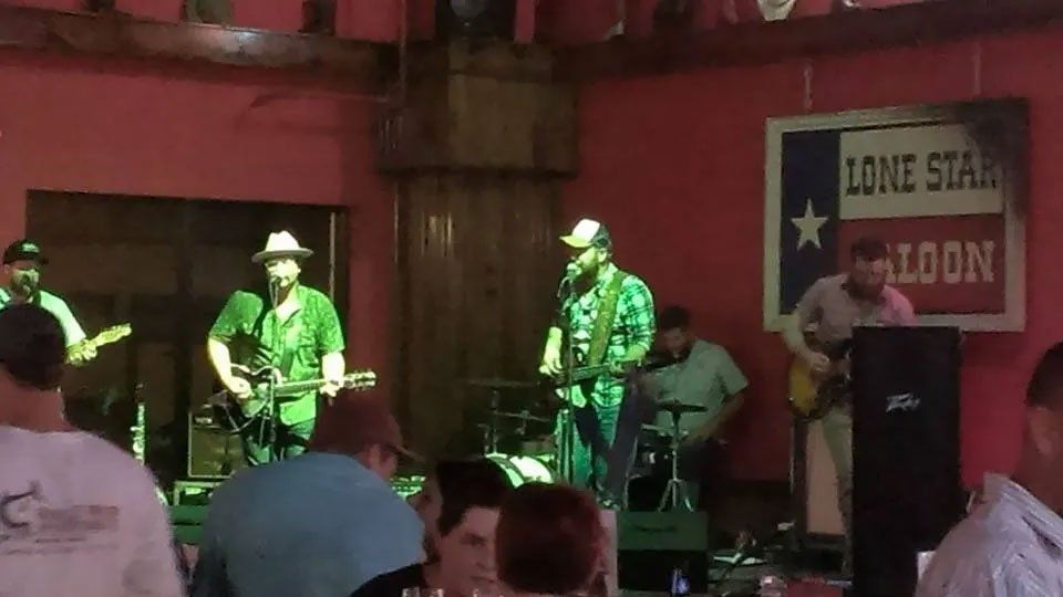 band performing at our country western saloon in Richmond, TX
