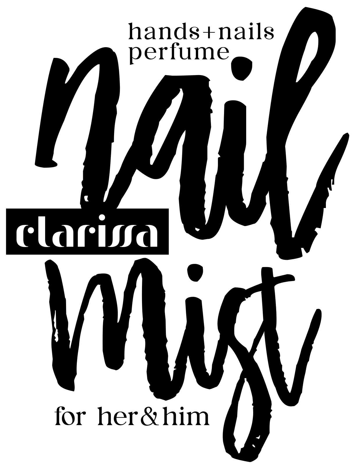 Logo voor het parfum 