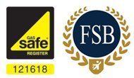 FSB, Gas Safe Registered logos