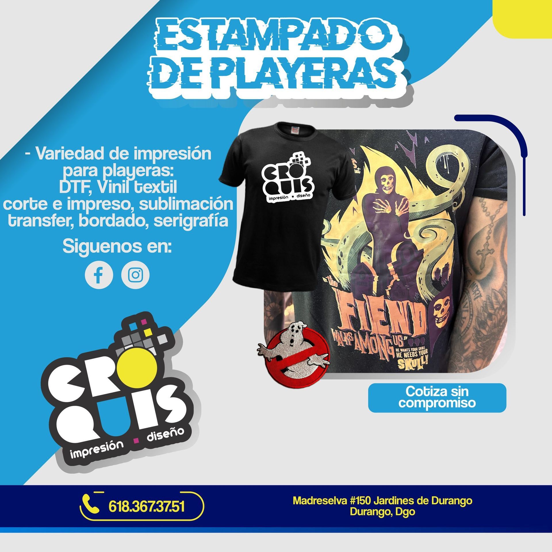 CROQUIS IMPRESIÓN Y DISEÑO