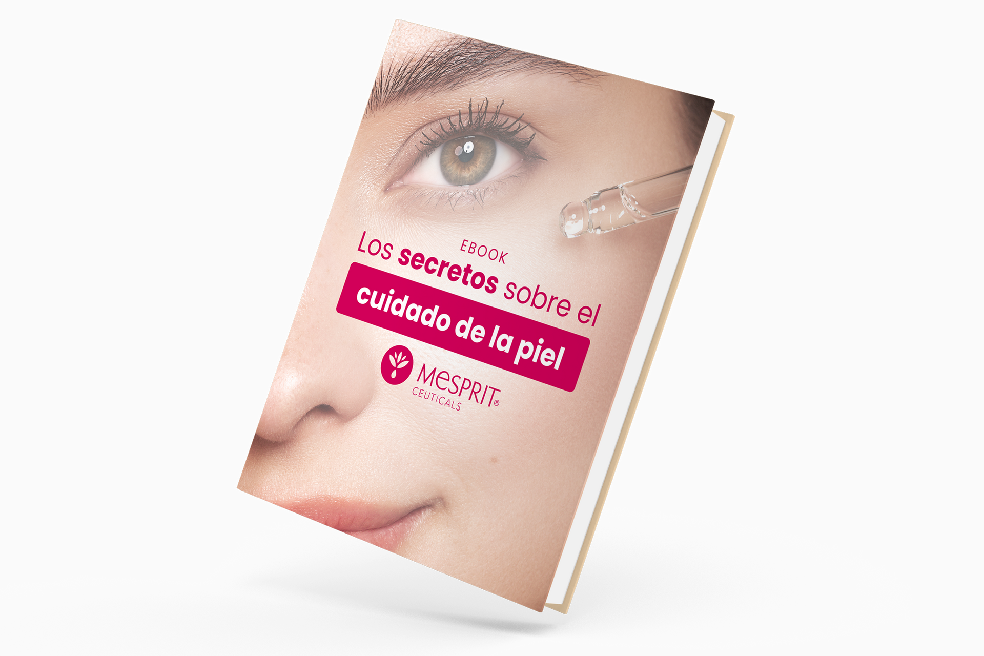 Un libro con una imagen del rostro de una mujer en la portada.