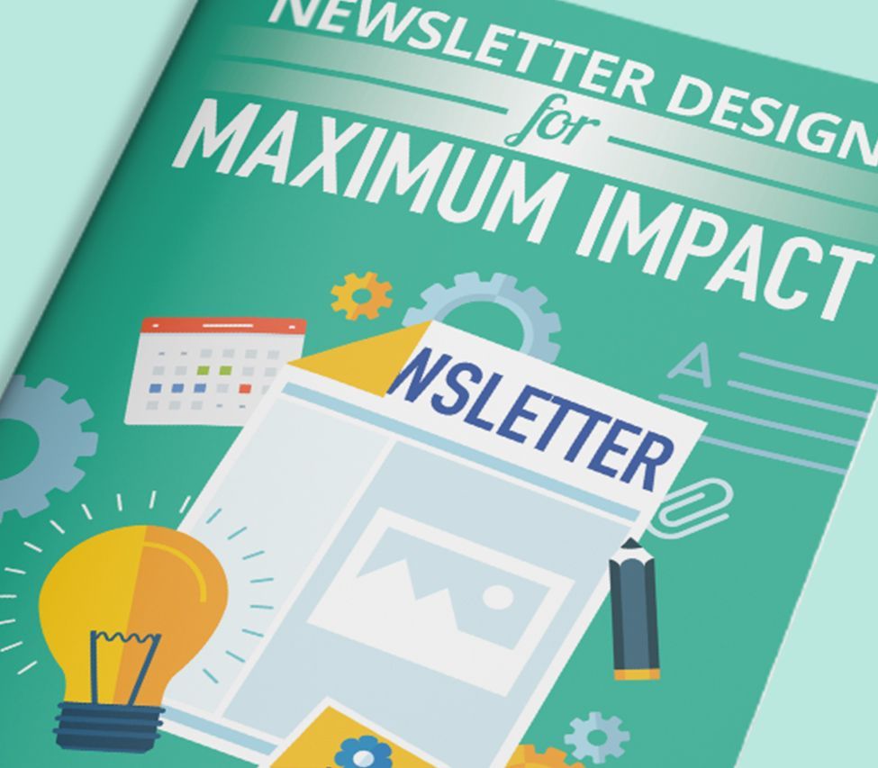A green newsletter design for maximum impact.