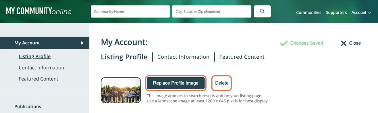 A screenshot of a website with a red arrow pointing to a button.