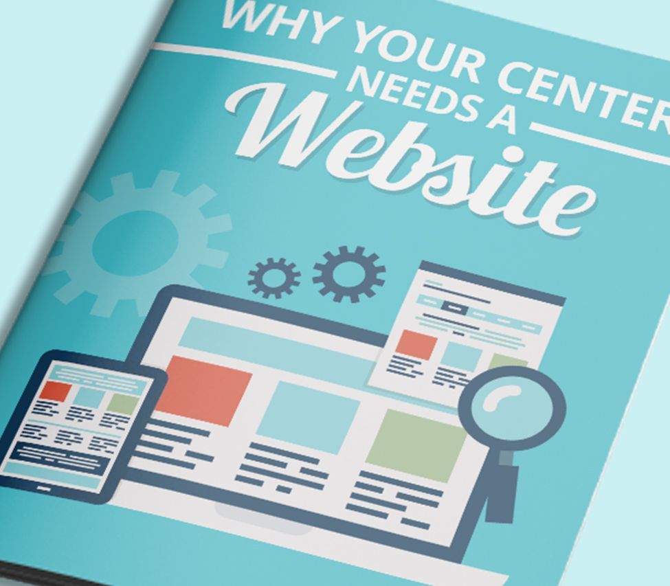 A book titled why your center needs a website.