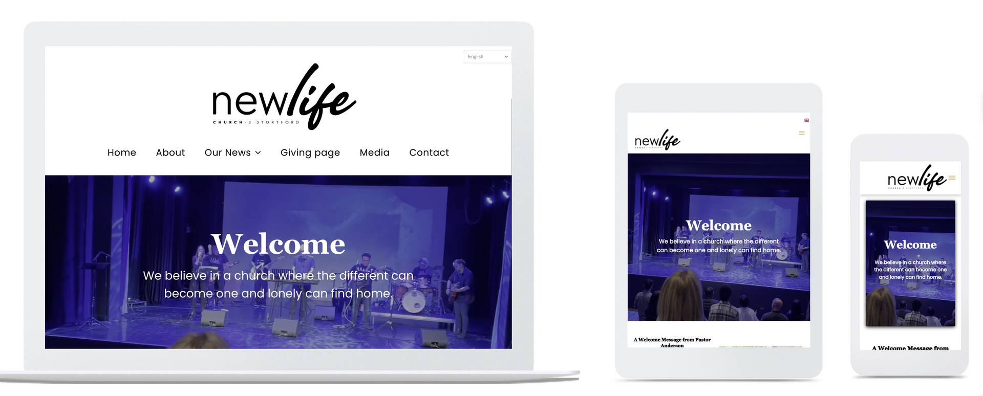 Newlife Church Website