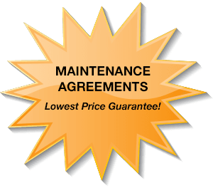 low price on maintenance agreements